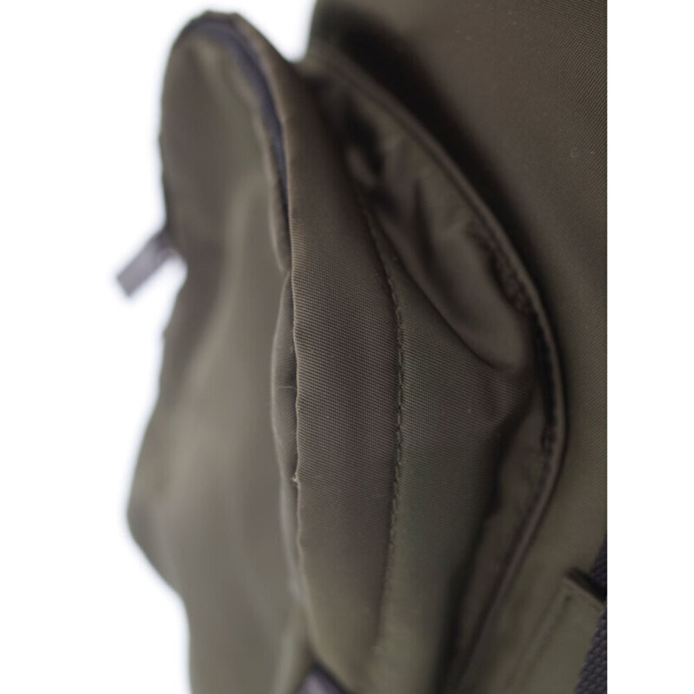 Prada olive green Tessuto nylon backpack Khaki Green - Picture 5 of 9